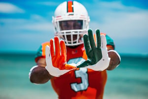 Miami Hurricanes vs Plastic Pollution