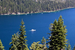 Lake boating