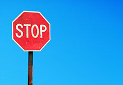 Stop sign