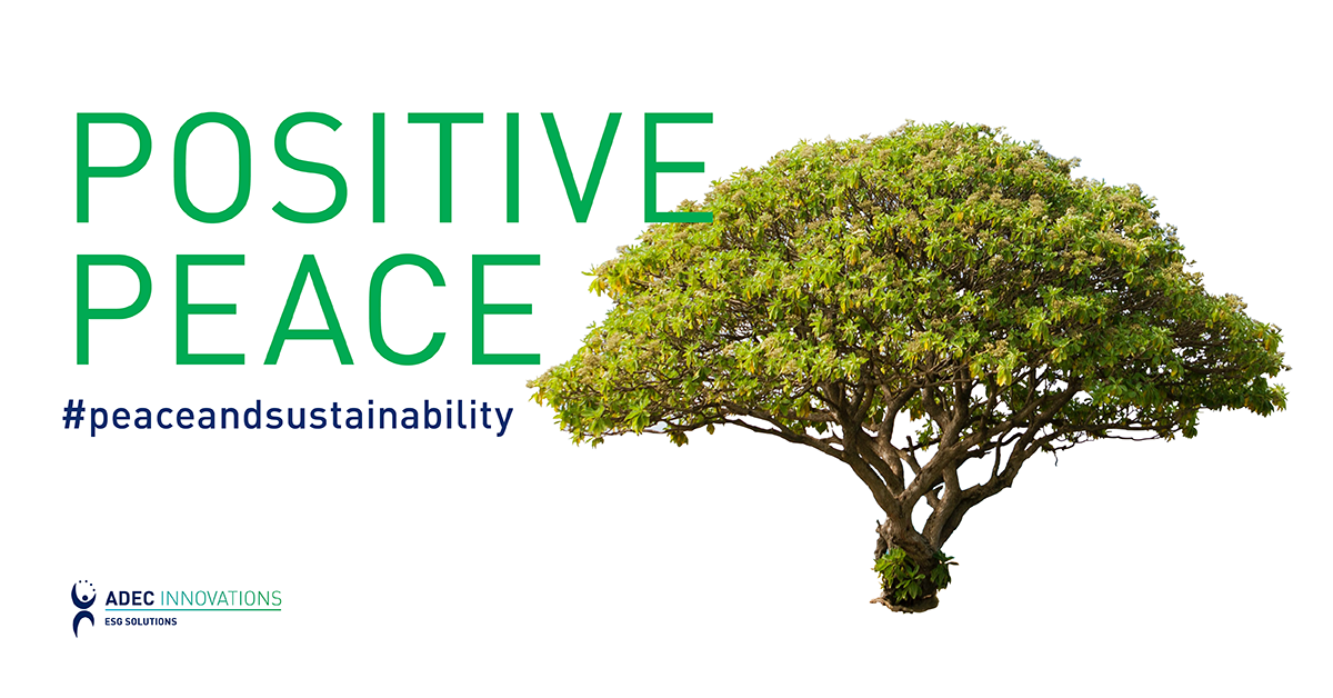 The Link Between Peace and Sustainable Development