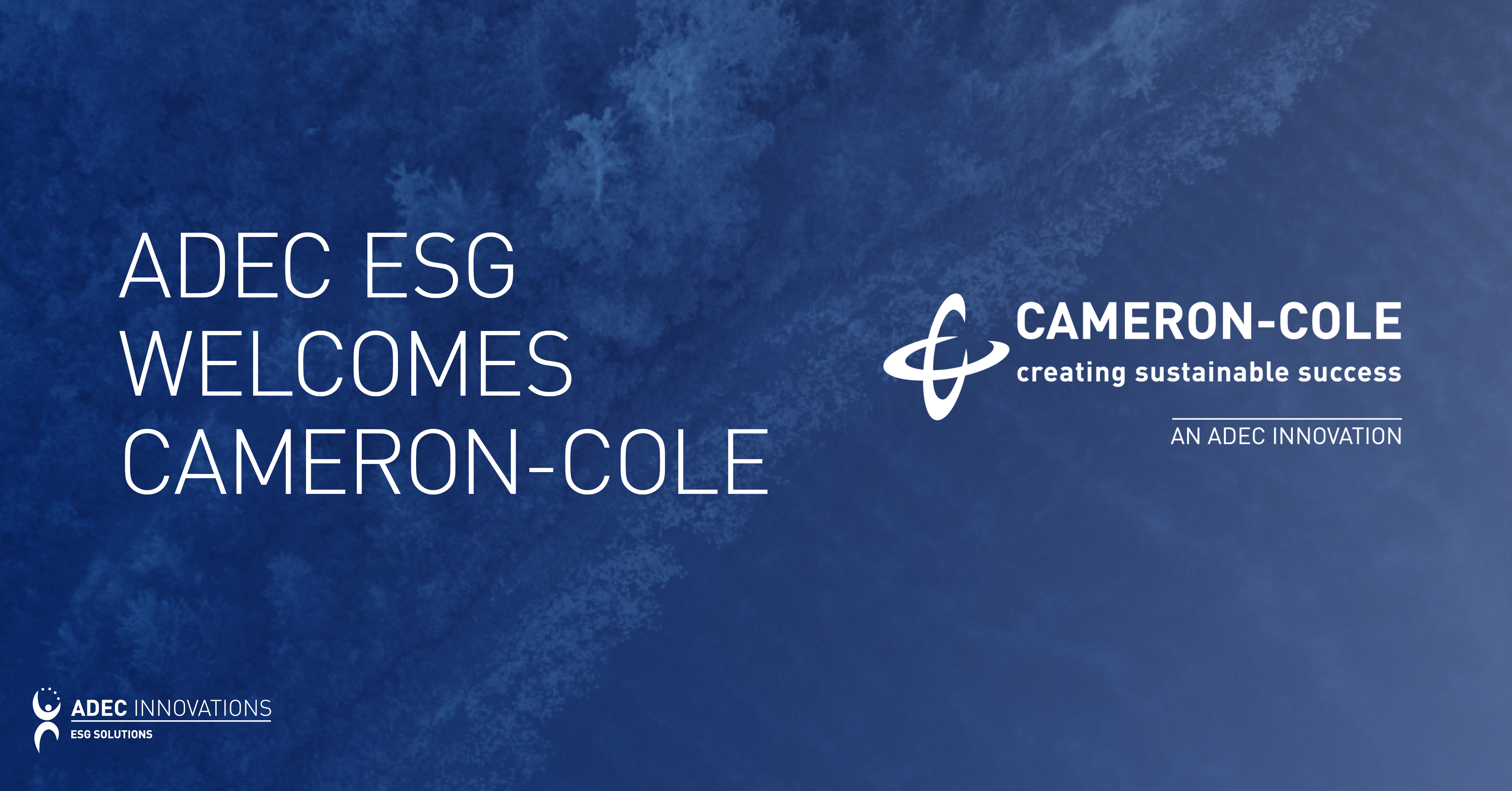 ADEC ESG Welcomes Cameron-Cole